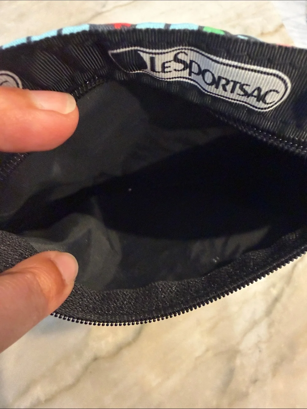 Lesportsac zipper pouch